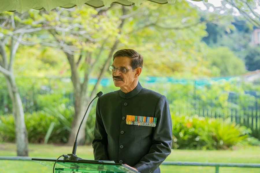 Unveiling of Mahatma Gandhi Statue in Peace Park
