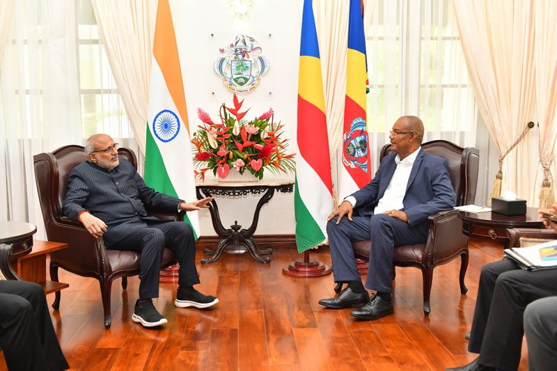 Hon'ble Vice President of India concludes successful official visit to the Republic of Seychelles.