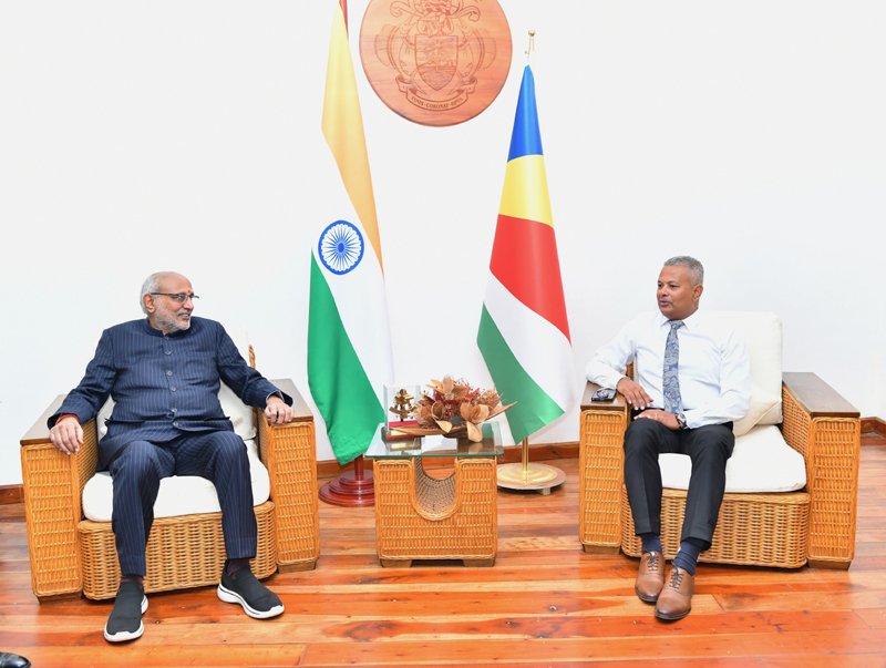 Hon'ble Vice President of India concludes successful official visit to the Republic of Seychelles.