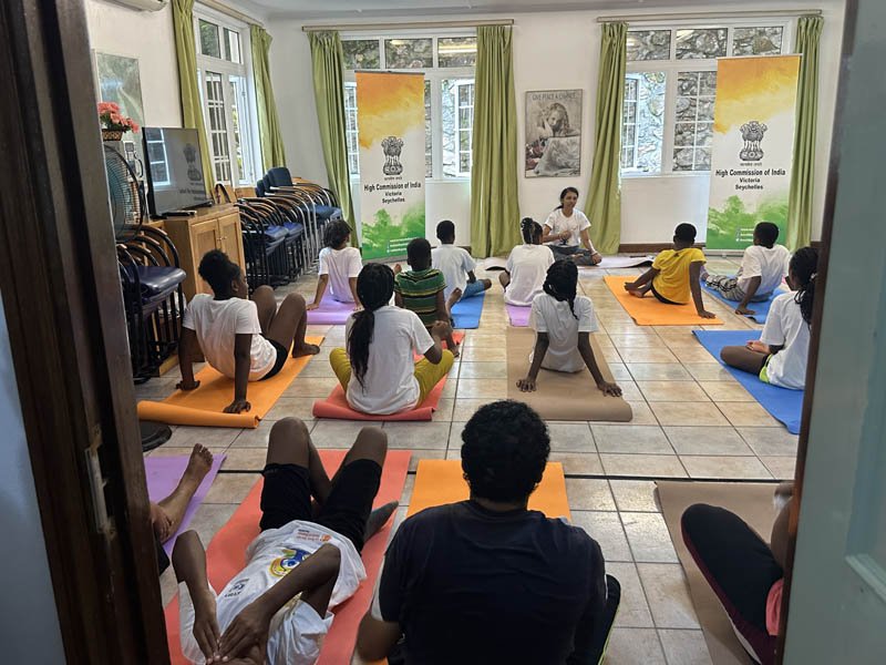 IDY 2025 Yoga at National Council For Children.