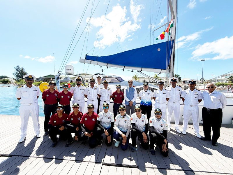 Visits by IOS SAGAR and IASV TRIVENI to Port Victoria